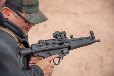Heckler & Koch SP5 9mm semi-automatic pistol