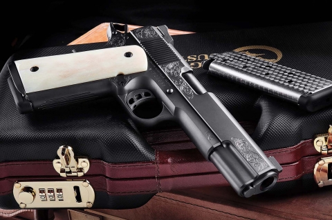 Nighthawk Custom VIP Black semi-automatic pistol