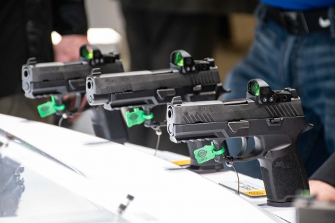 SIG Sauer P320 RXP, pistole striker con ottica integrata