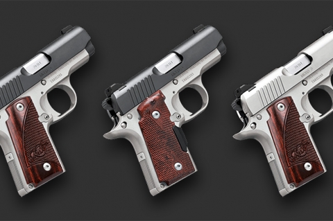 Kimber Micro 9 semiautomatic pistols