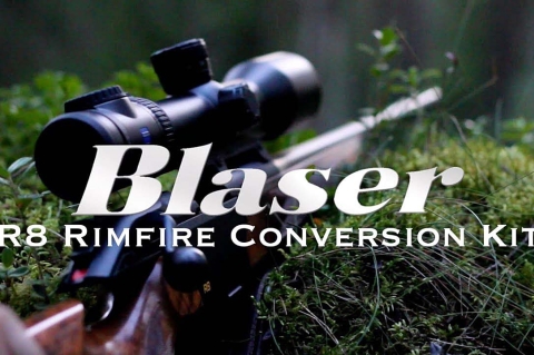 Blaser R8 Rimfire conversion system, now available in five calibers!