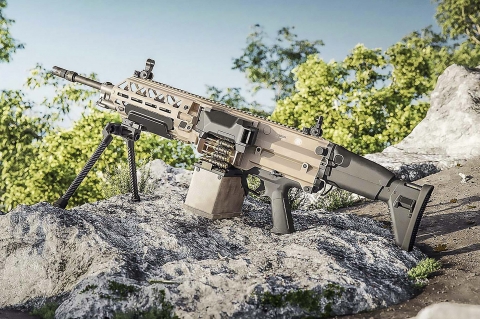 FN EVOLYS, l'evoluzione delle mitragliatrici leggere calibro 5.56mm e 7.62mm