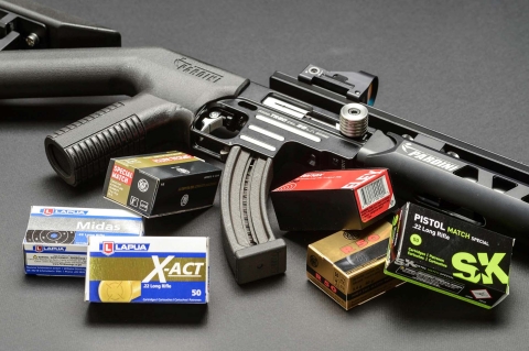 Pardini TR20: a new semi-automatic rimfire sporting rifle