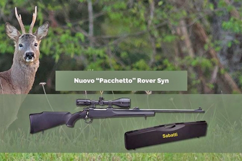 Pacchetto Sabatti Rover Syn con ottica Konus Pro Plus 3-12x50