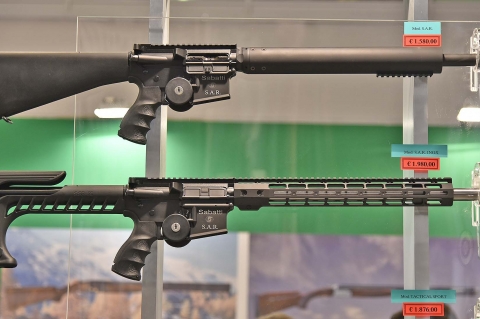 Sabatti S.A.R.: il Black Rifle da competizione...