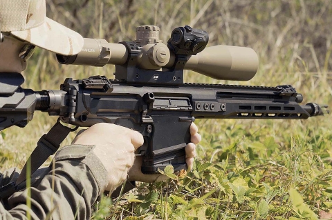 Steyr Arms DMR piston-driven precision rifle