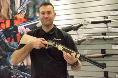 Marlin 336C Curly Maple lever-action rifle