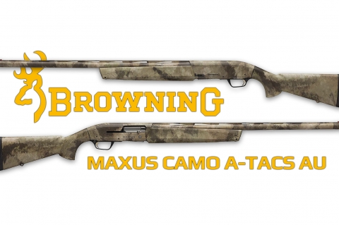 Browning Maxus Camo A-TACS AU hunting shotgun