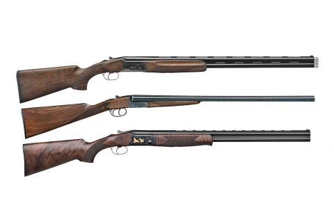 F.A.I.R. shotguns: Iside Basic, Carrera One e SLX 600 Deluxe Black