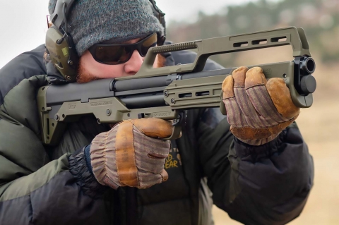 Kel-Tec KS7 pump-action shotgun