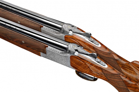 A pair of finely engraved B25 shotgun from the current John Moses Browning Collection series