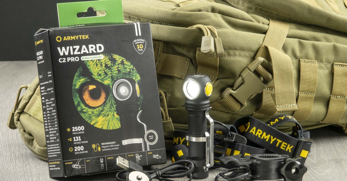 Armytek Wizard C2 Pro multipurpose LED flashlight