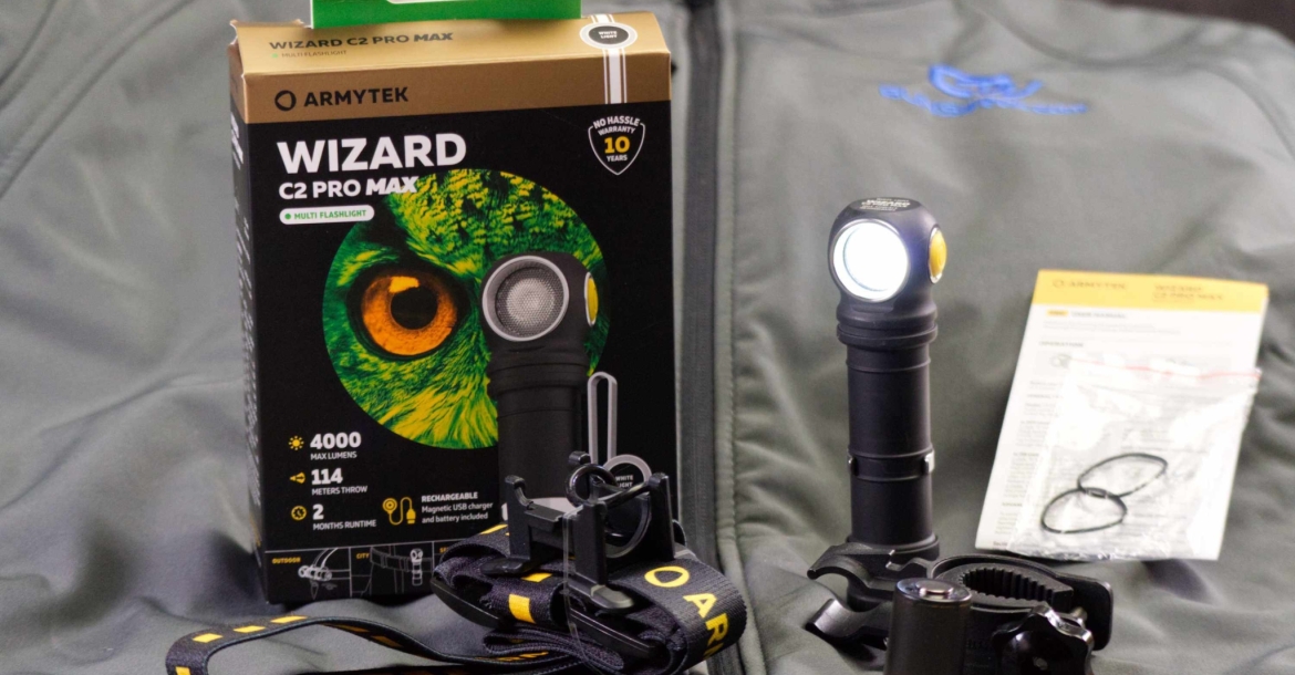 Torcia Armytek Wizard C2 Pro Max Magnet USB