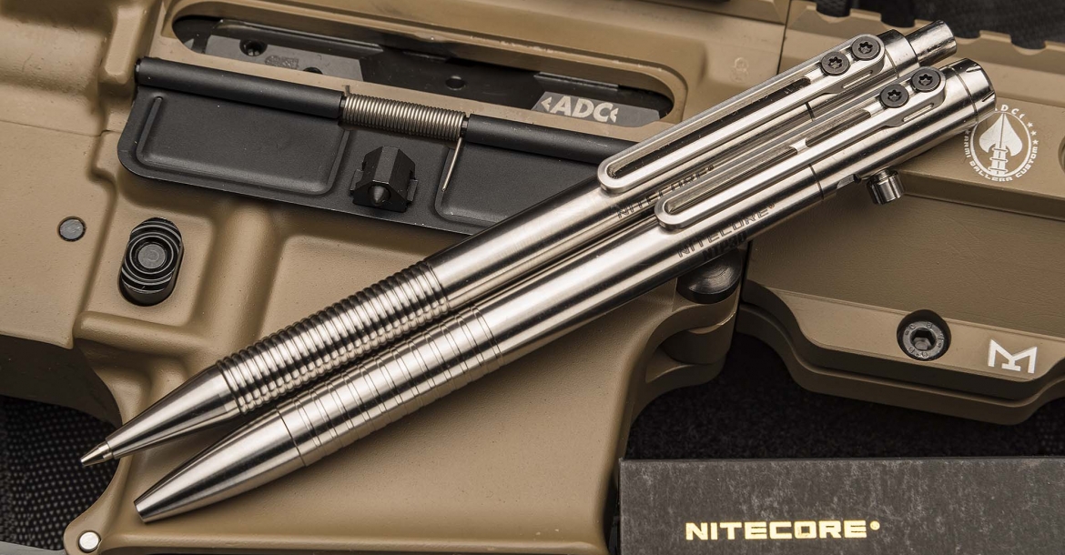 Nitecore NTP30 e NTP40: le penne tattiche... titaniche!