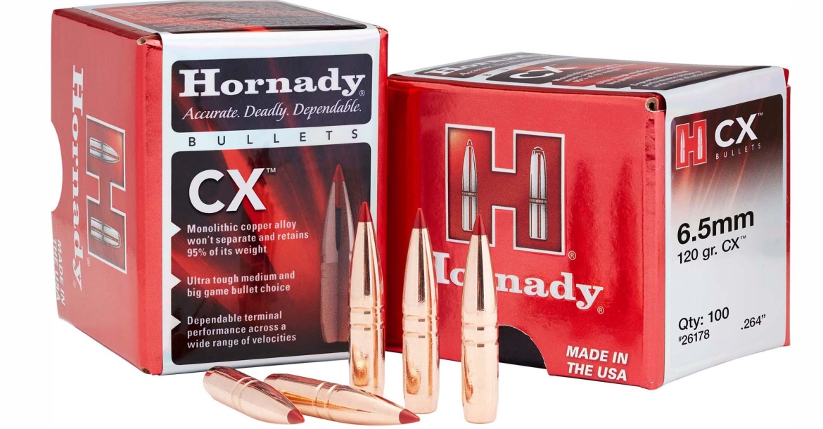 New Hornady CX and ECX reloading bullets