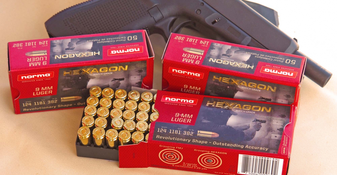 Munizioni Norma HEXAGON per il tiro sportivo