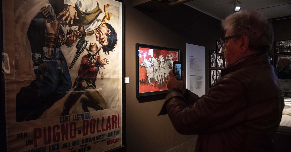 C'era una volta Sergio Leone: in mostra all'Ara Pacis, gli 'spaghetti western' e non solo