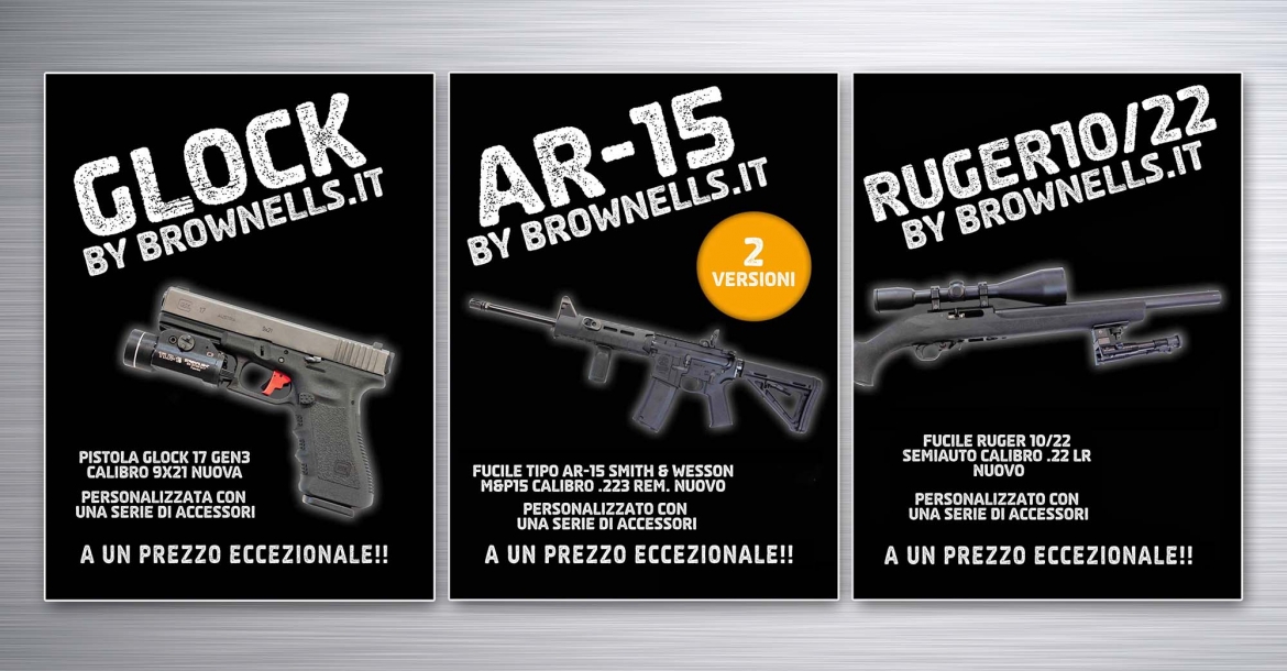 Brownells Italia: armi custom a prezzo speciale!