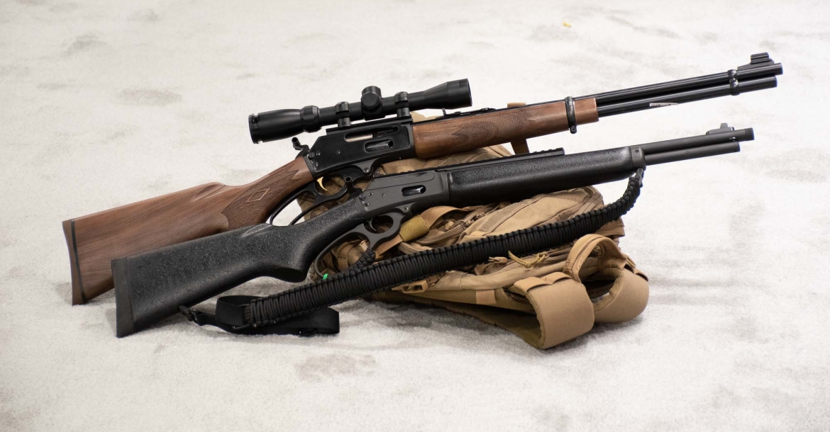 Marlin Dark Series and Model 1895 .410 lever-action rifles