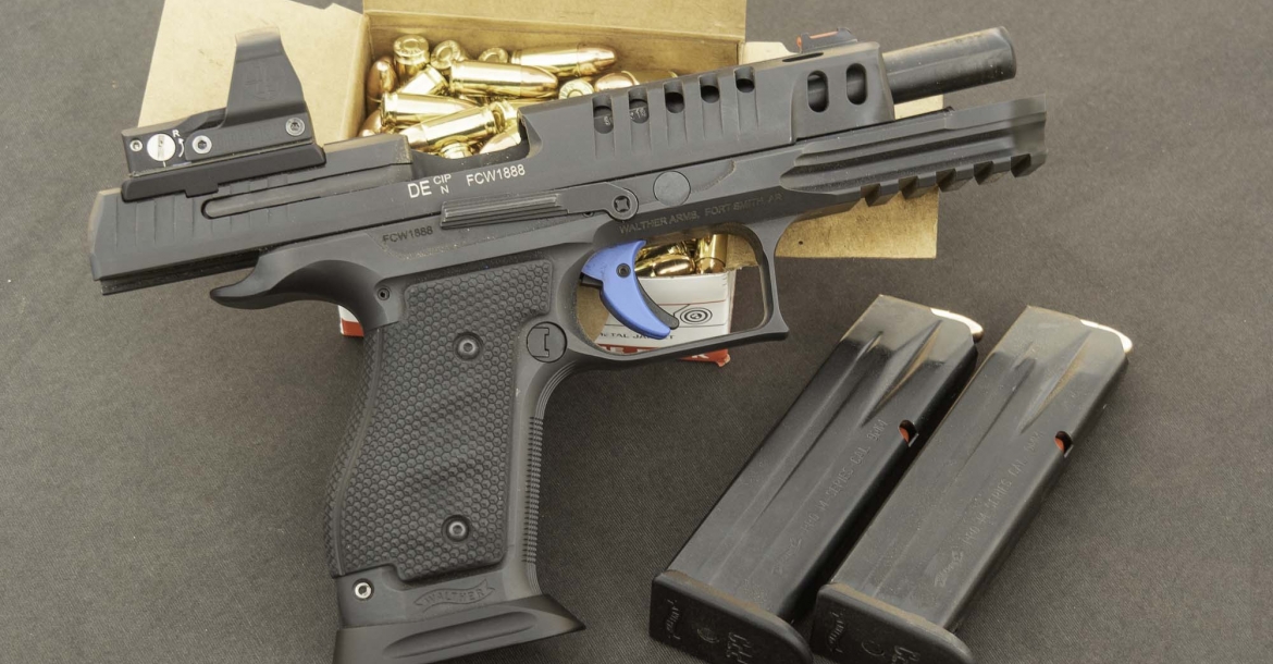 Walther Q5 Match SF steel frame pistol