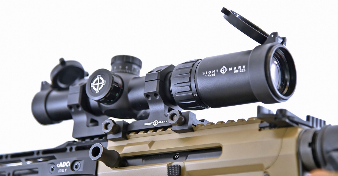 Sightmark Core TX 1-4x24 AR-223 BDC and Rapid AR 1-4x20 SHR-223 riflescopes