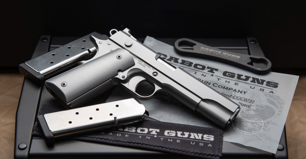 Cabot Guns 'The Icon', a minimalist masterpiece