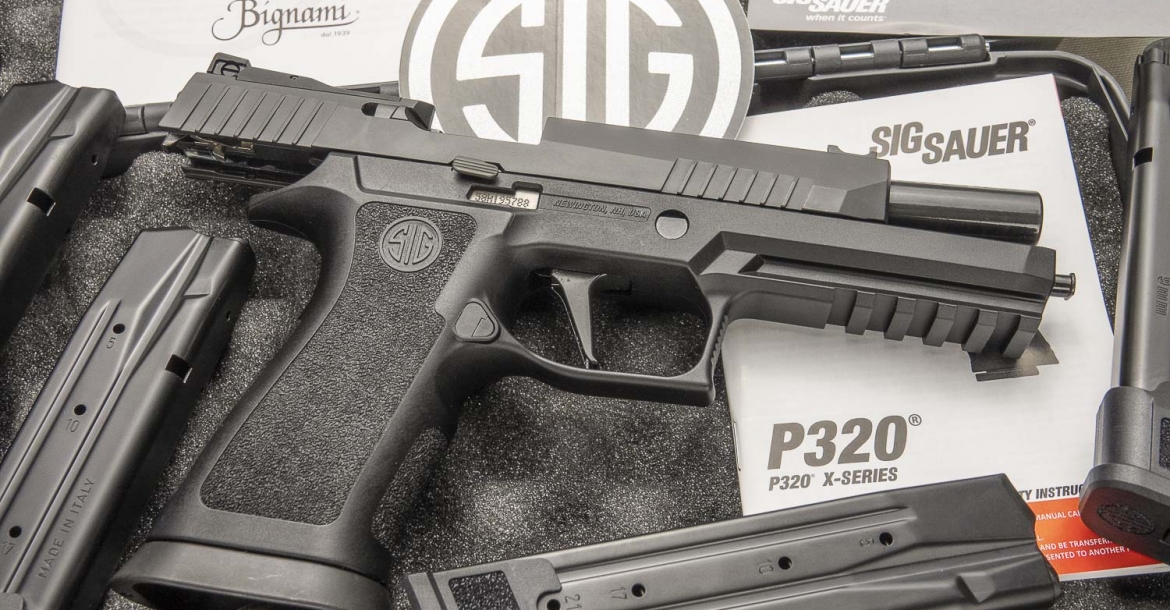 Pistola SIG Sauer P320 X-Five, modularità per il tiro dinamico
