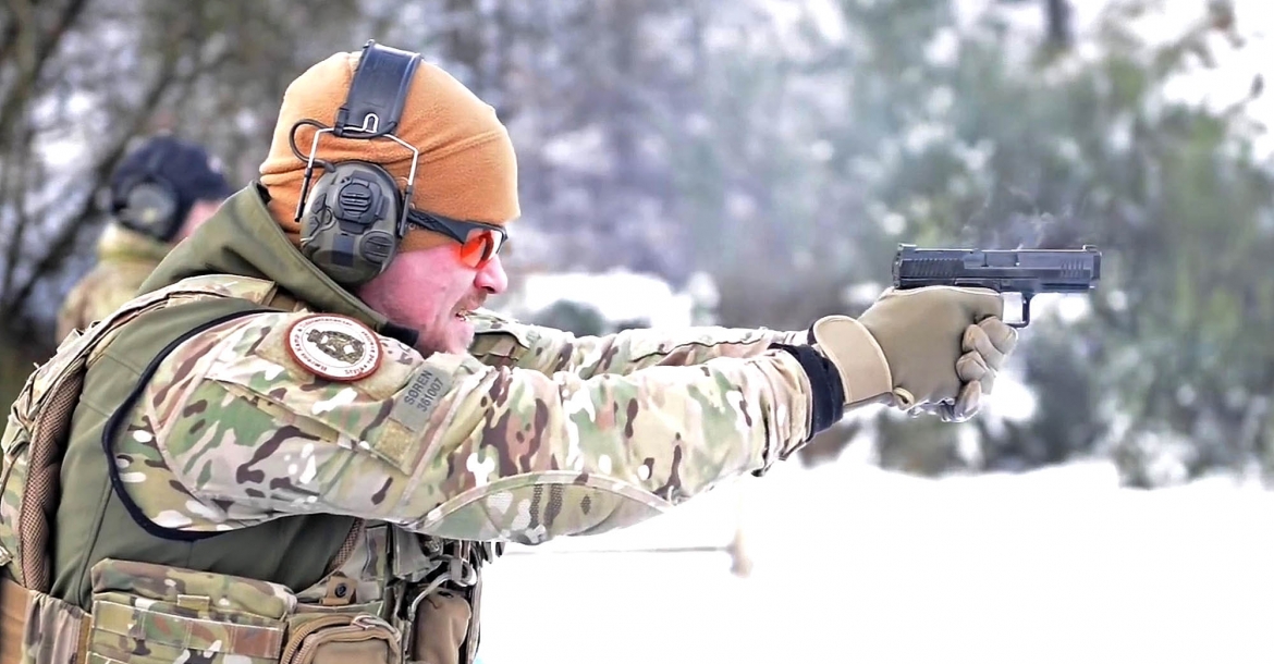A Canik TP9 SF pistol among the finalists for the Danish Army