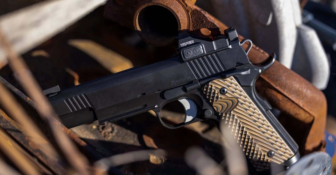 Dan Wesson Specialist Optics-Ready pistol: custom-quality convenience in a tactical 1911