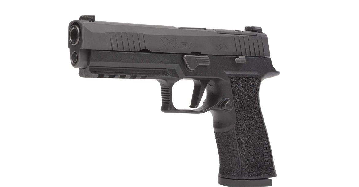 SIG Sauer's new P320-XTEN semi-automatic pistol in 10mm Auto