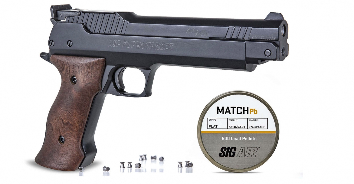 SIG Sauer Super Target: una pistola ad aria compressa per il tiro a 10 metri