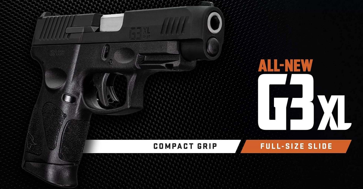 Taurus G3XL: la nuova pistola brasiliana da difesa