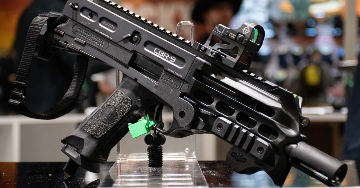 Chiappa Firearms CBR-9 Black Rhino pistol, now available in the US