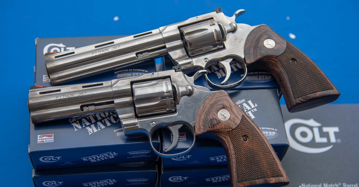 The Colt Python revolver is back!
