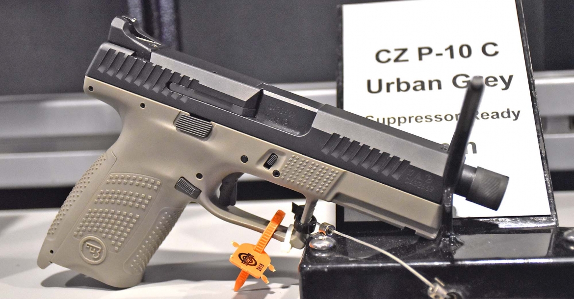 CZ P10C Urban Grey Suppressor Ready