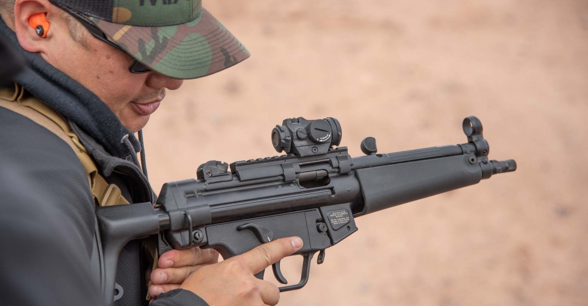 Heckler & Koch SP5 9mm semi-automatic pistol