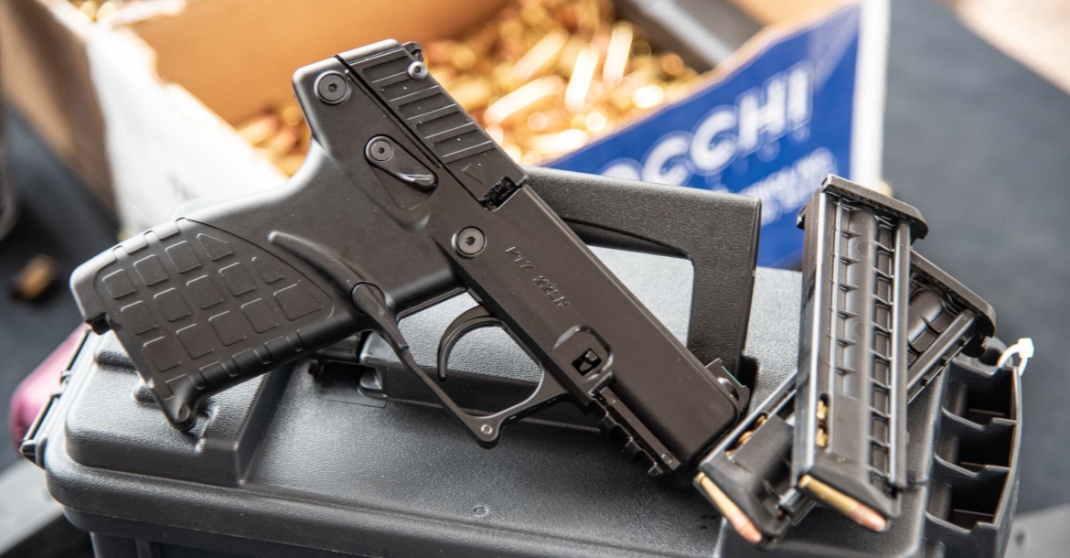Kel-Tec P17 .22 Long Rifle semi-automatic pistol
