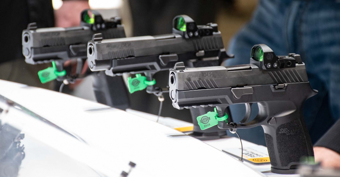 SIG Sauer P320 RXP optics ready pistols