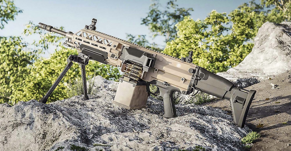 FN EVOLYS, l'evoluzione delle mitragliatrici leggere calibro 5.56mm e 7.62mm