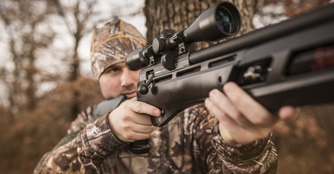 Umarex Gauntlet PCP rifle in .25/6.35mm caliber