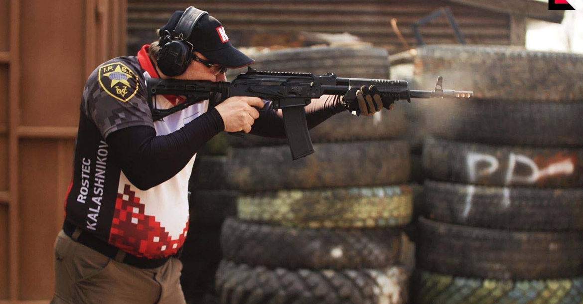 VIDEO: Kalashnikov KSZ-223 pump-action rifle