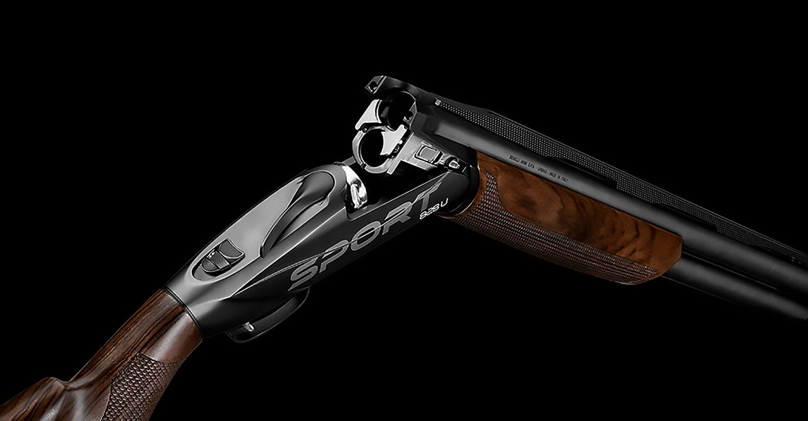 Benelli 828U Sport over-and-under competition shotgun
