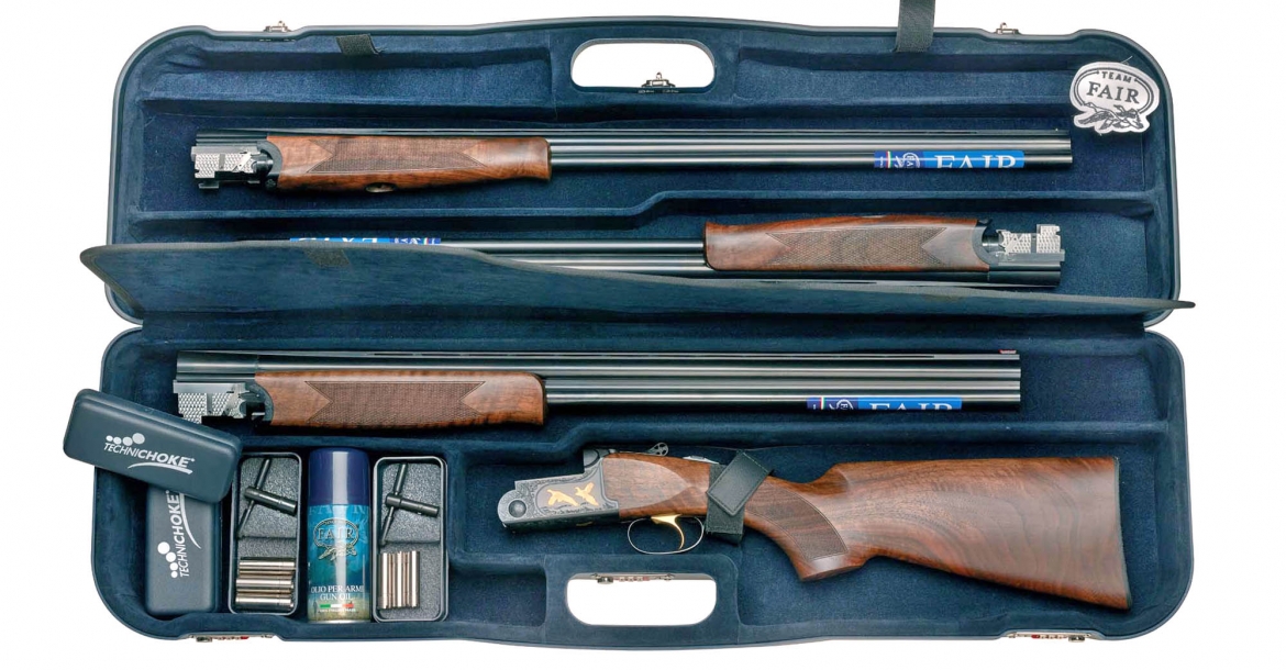 F.A.I.R. shotguns: Iside Basic, Carrera One and SLX 600 Deluxe Black
