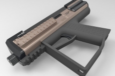 La pistola Bullpup di Tecnostudio Engineering a IWA 2018