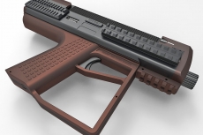 La pistola Bullpup di Tecnostudio Engineering a IWA 2018