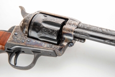 Uberti Cimarron 1873 Single Action commemorativa 125° anniversario Texas Rangers Association 