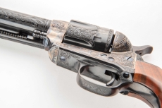 Uberti Cimarron 1873 Single Action commemorativa 125° anniversario Texas Rangers Association 