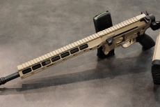 All aluminum components of the BCM Europearms BCM-15 rifle are CNC-machined in-house by the company